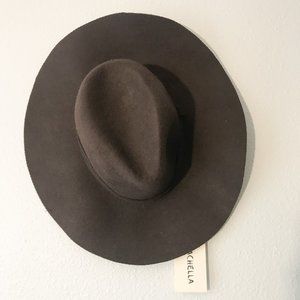 NWT H&M Coachella Felt Hat